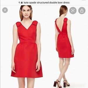 ISO Kate Spade Double Bow Dress in sizes 6-12